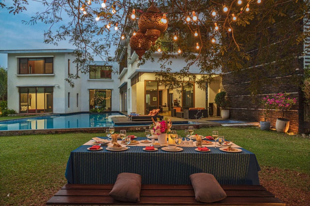 Saffronstays Estella, Alibaug Алибаг Экстерьер фото